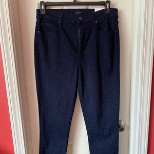 Ann Taylor Factory Leopard Print Skinny Pants
